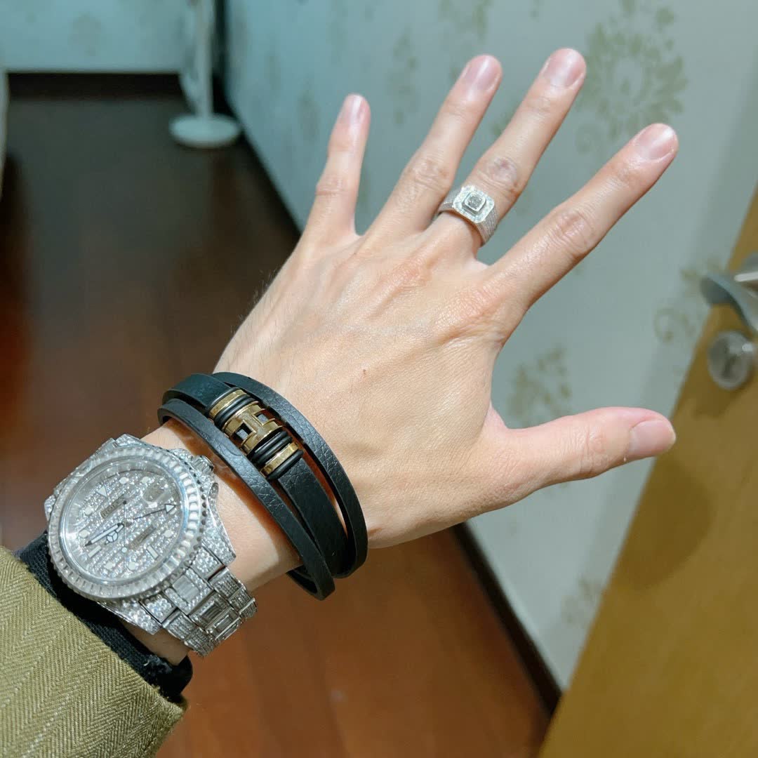Hermes Hermès Paris Leather Bracelet