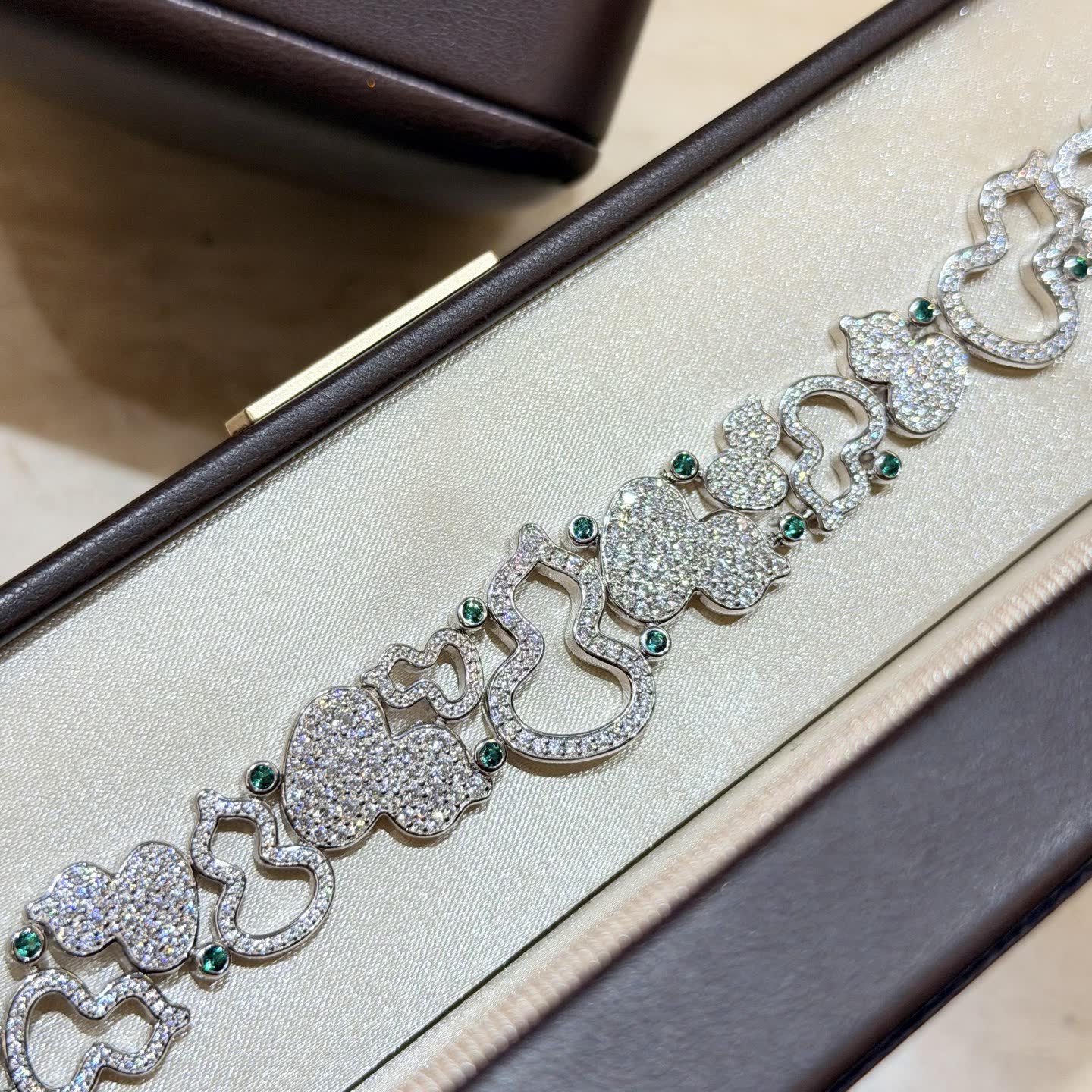 Qeelin Mickey Mouse Diamond Bracelet Qeelin Mickey Mouse Diamond Bracelet