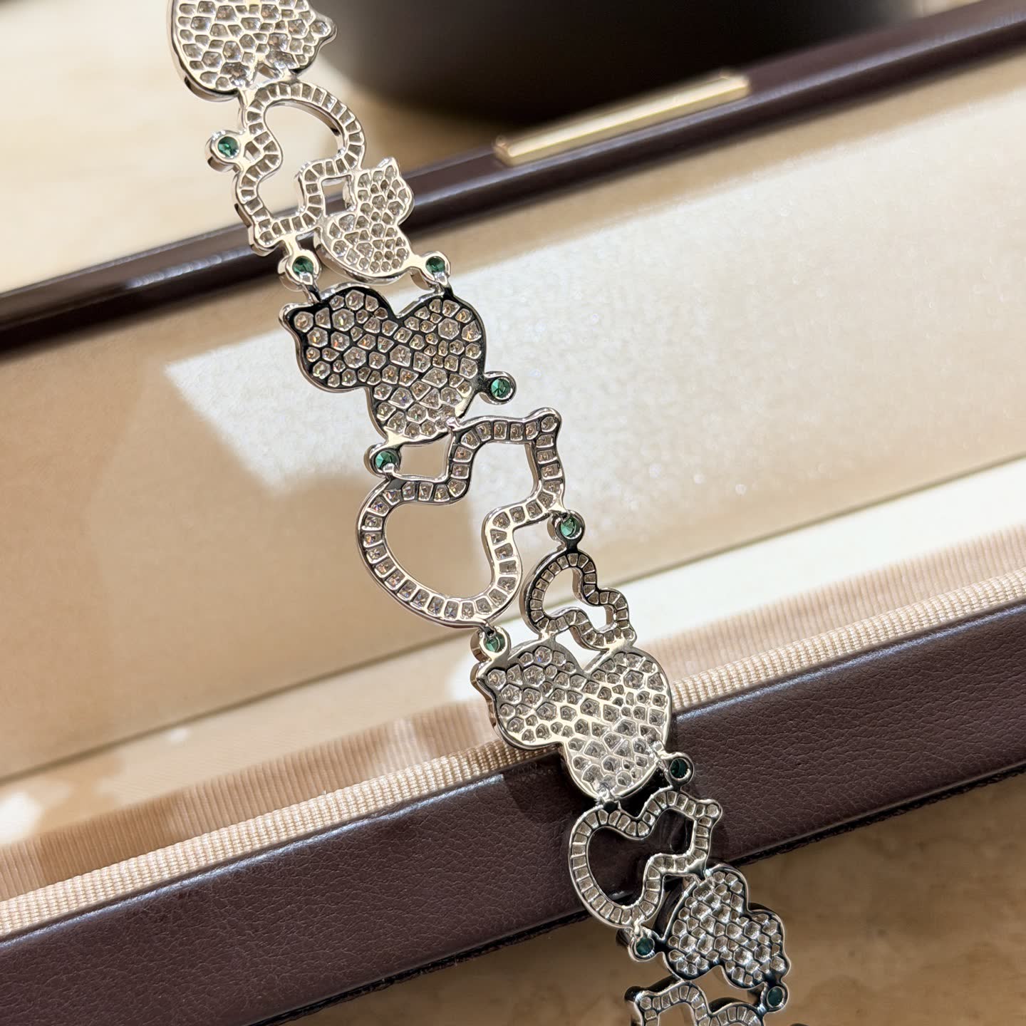 Qeelin Mickey Mouse Diamond Bracelet Qeelin Mickey Mouse Diamond Bracelet