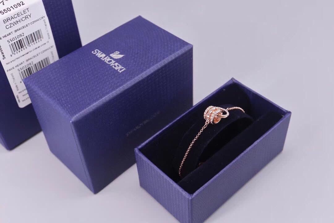 Swarovski FURTHER White Gold Plated Bracelet with Cubic Zirconia