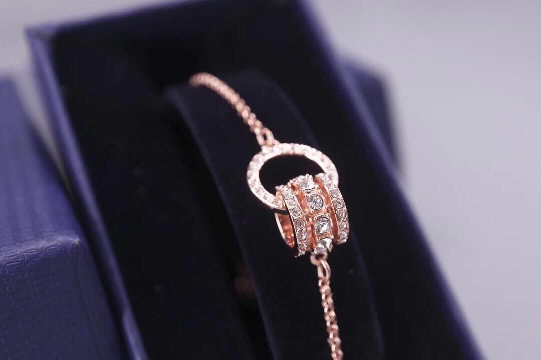 Swarovski FURTHER White Gold Plated Bracelet with Cubic Zirconia