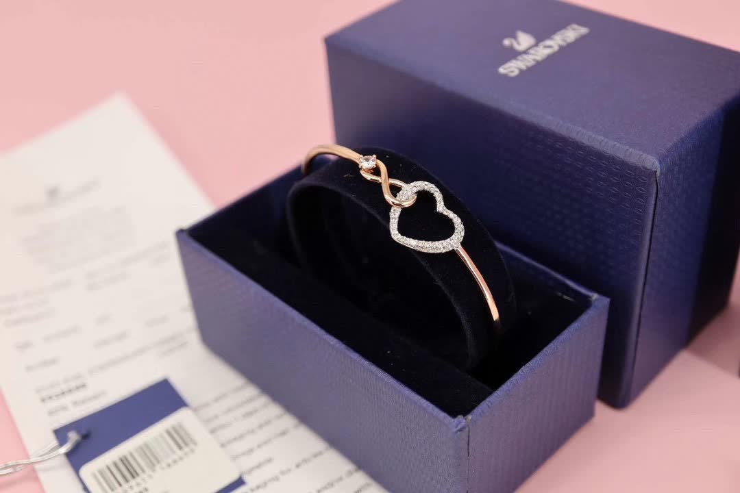 Swarovski Infinity Heart Bracelet