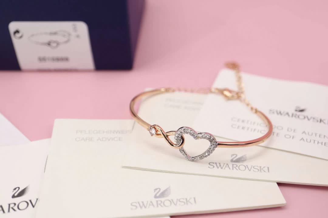 Swarovski Infinity Heart Bracelet