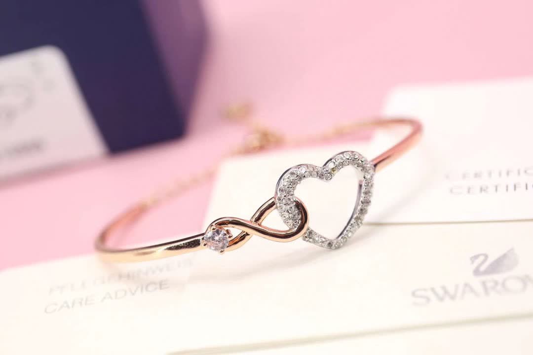 Swarovski Infinity Heart Bracelet