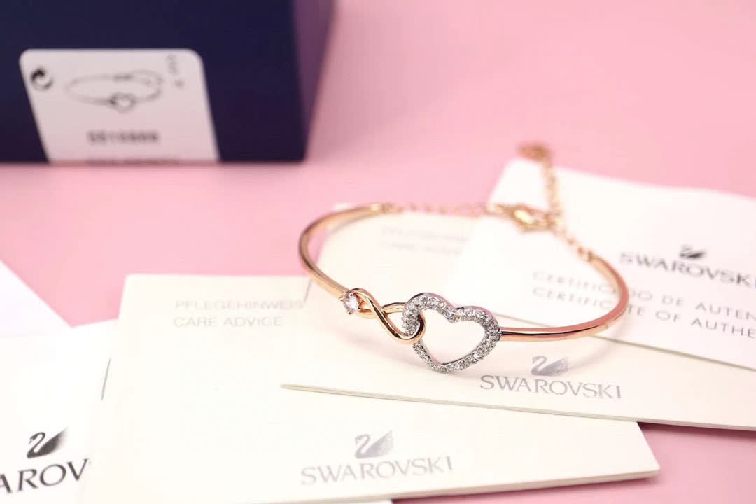 Swarovski Infinity Heart Bracelet