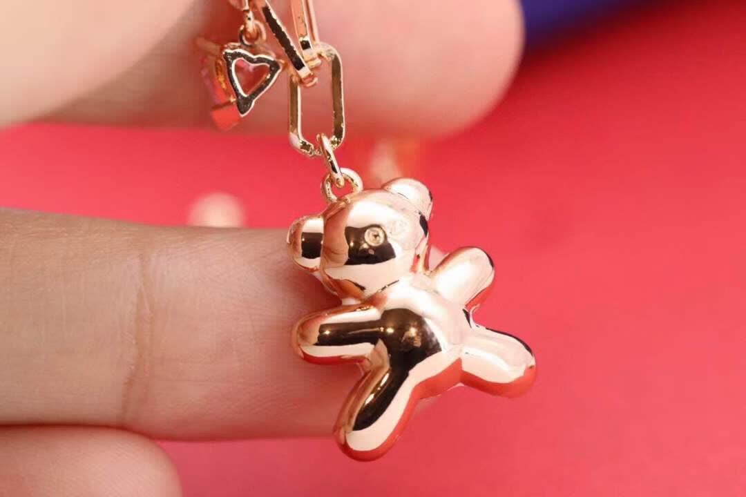 Swarovski Bear Charm Bracelet