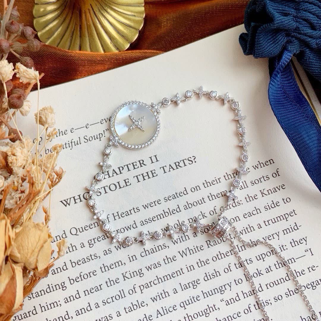 Swarovski Silver and Crystal Bracelet with Star Charm