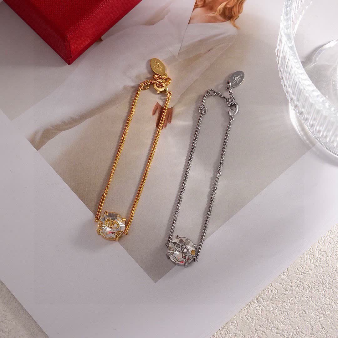 Valentino Stainless Steel Crystal Bracelet Valentino Stainless Steel Crystal Bracelet