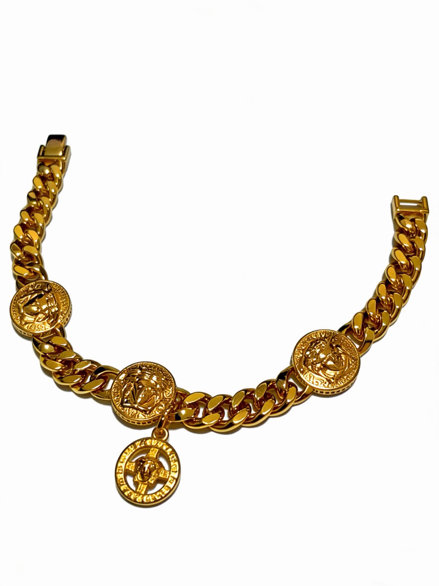 Versace Medusa Chain Bracelet