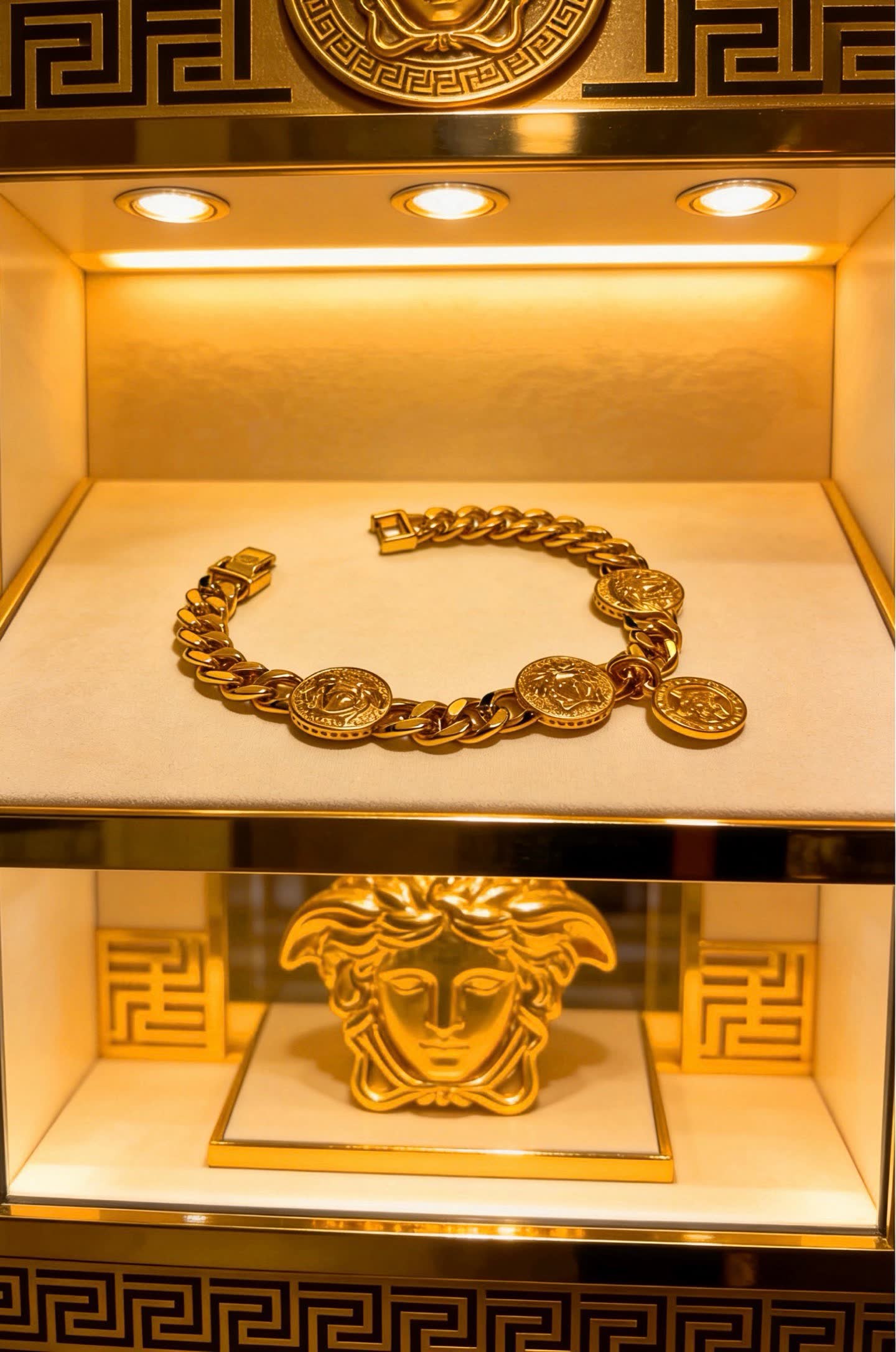Versace Medusa Chain Bracelet