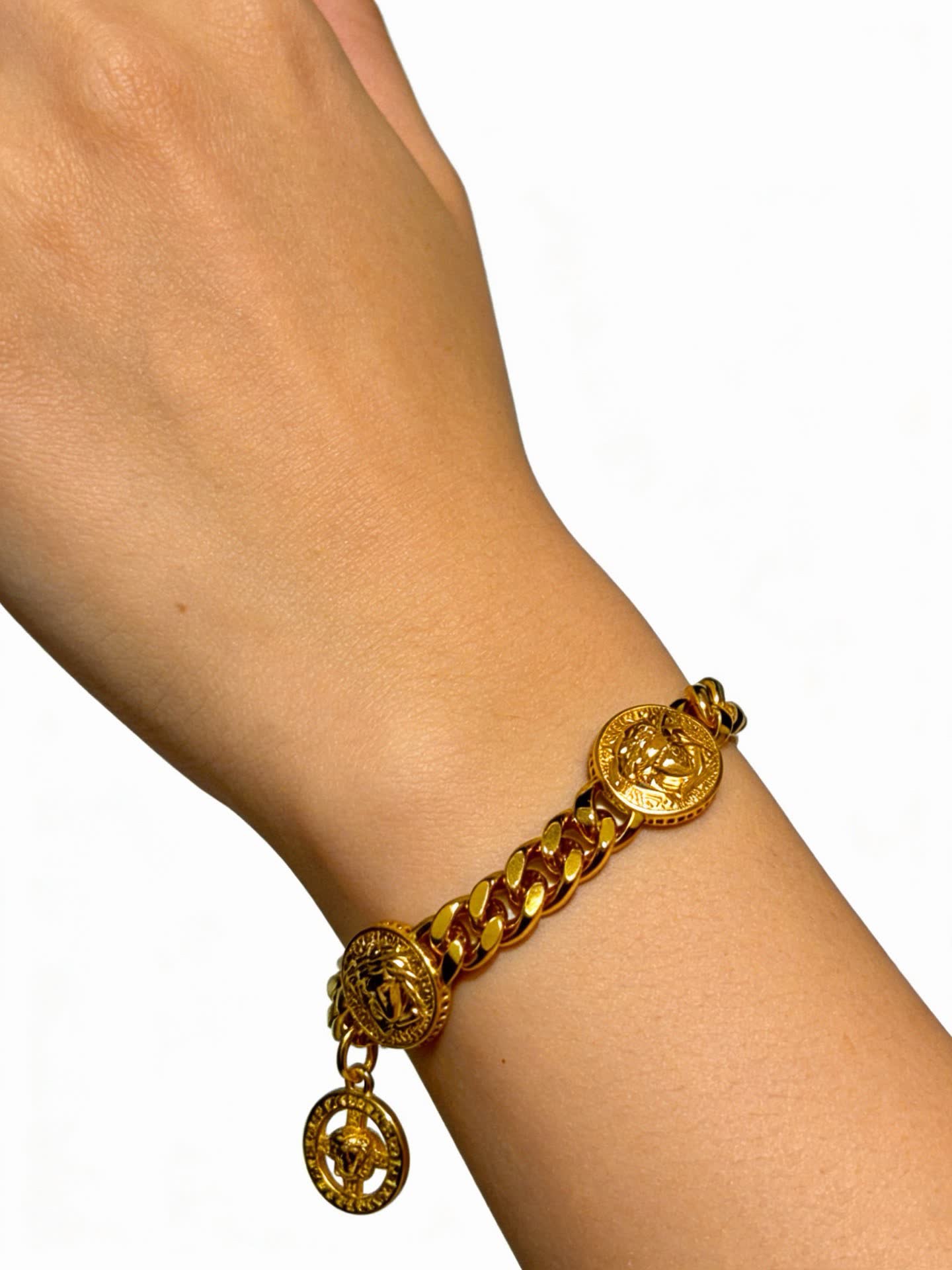 Versace Medusa Chain Bracelet