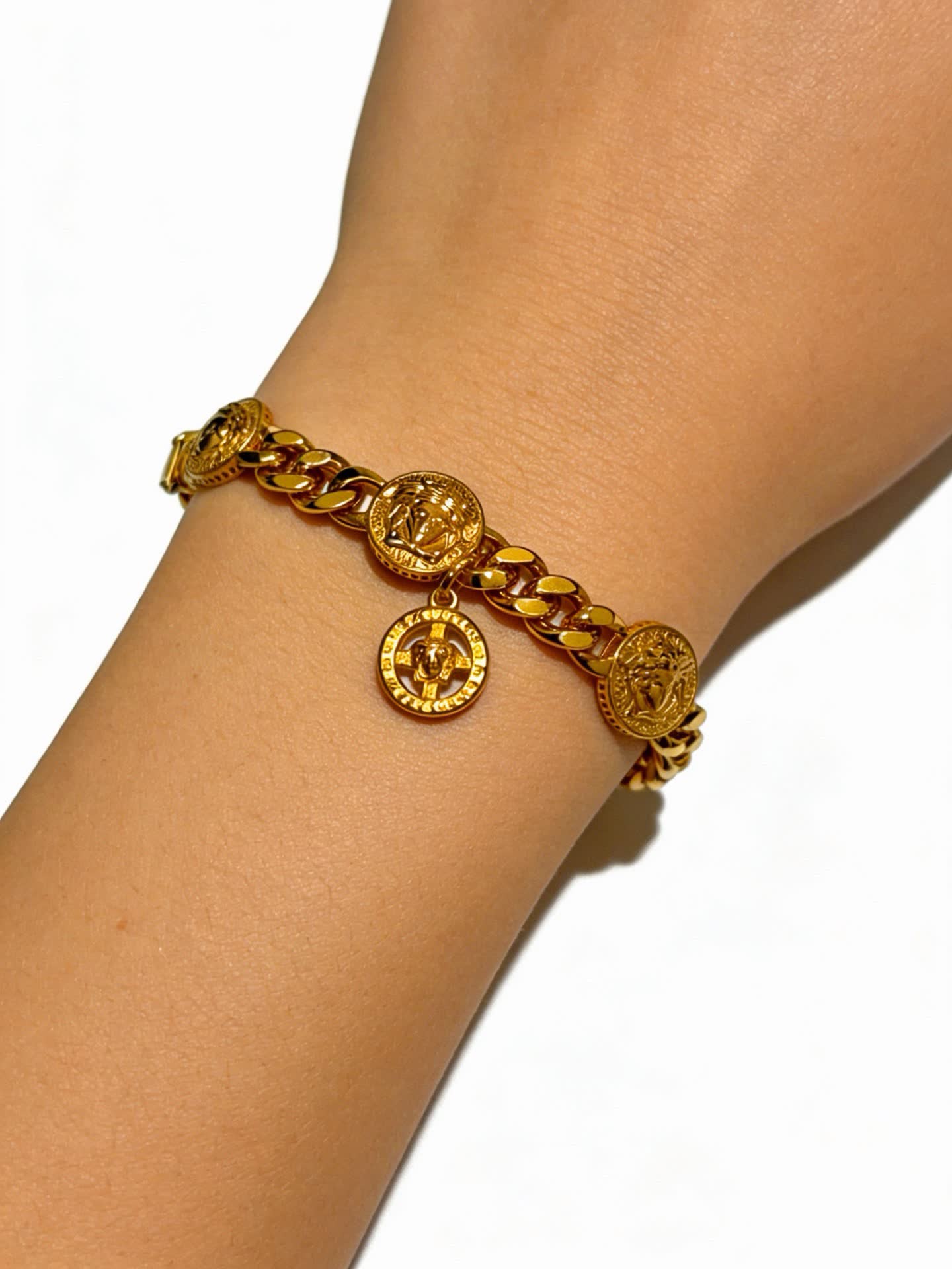 Versace Medusa Chain Bracelet