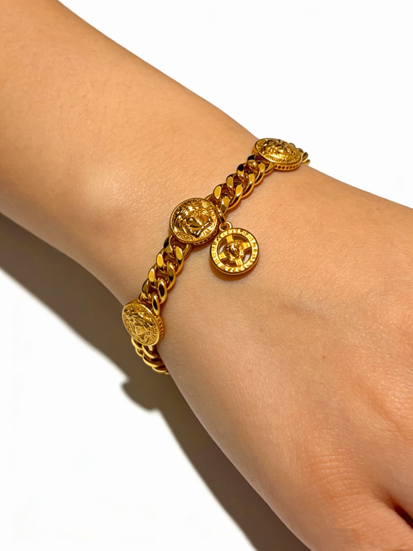 Versace Medusa Chain Bracelet