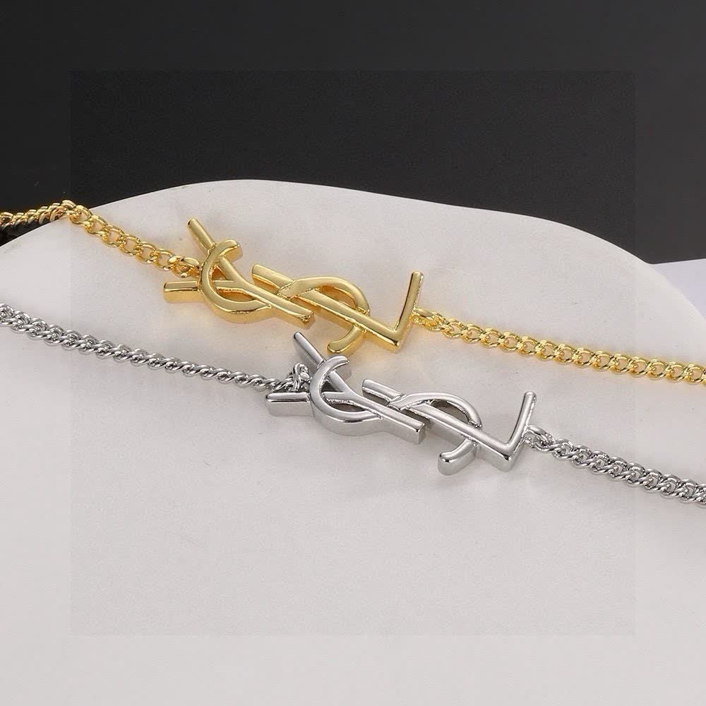 Saint Laurent YSL Logo Bracelet