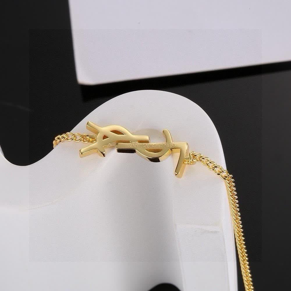 Saint Laurent YSL Logo Bracelet