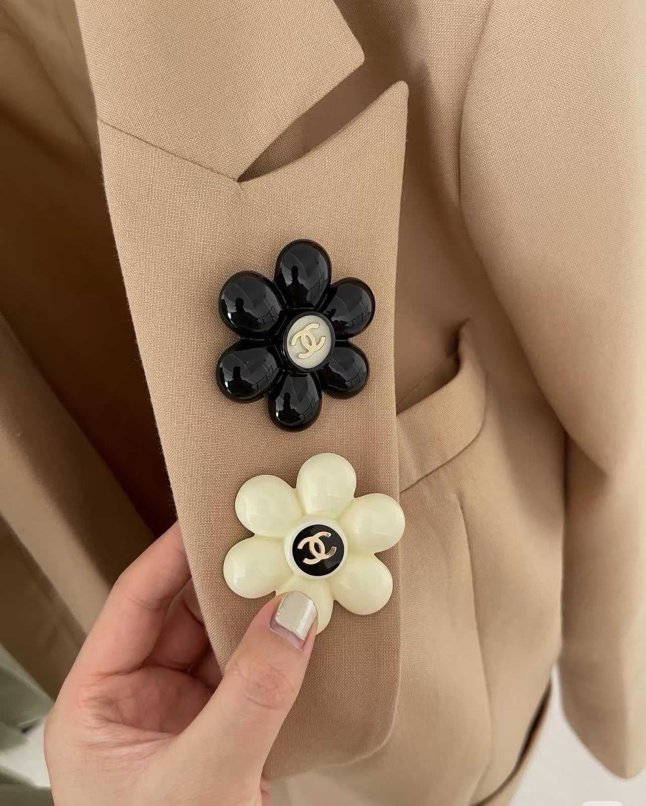 Chanel Flower Brooch Chanel Flower Brooch