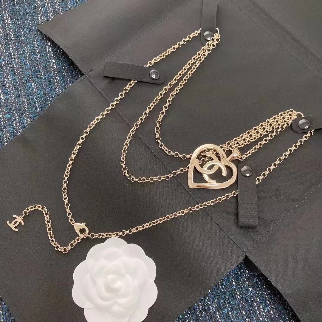 Chanel Heart Brooch
