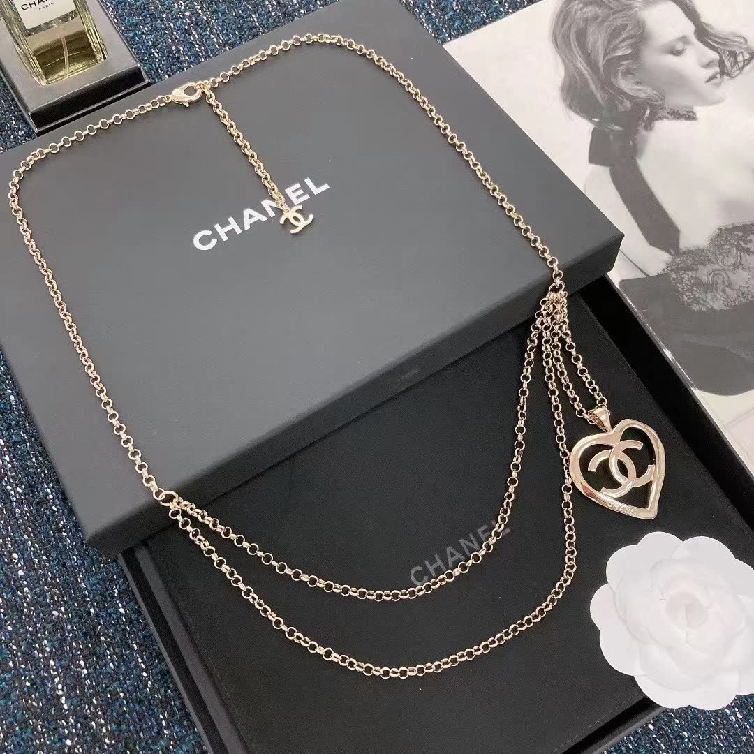 Chanel Heart Brooch