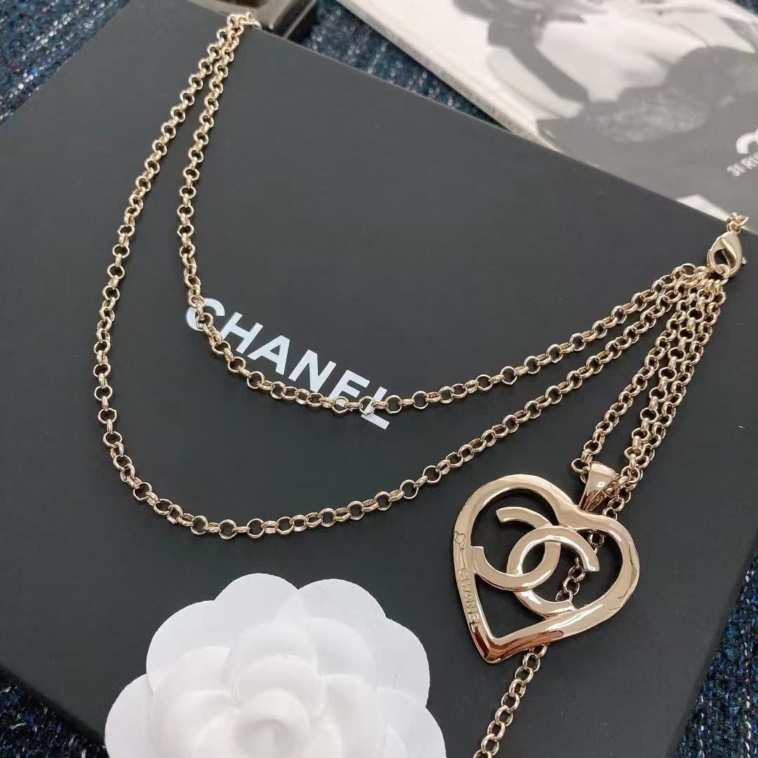 Chanel Heart Brooch