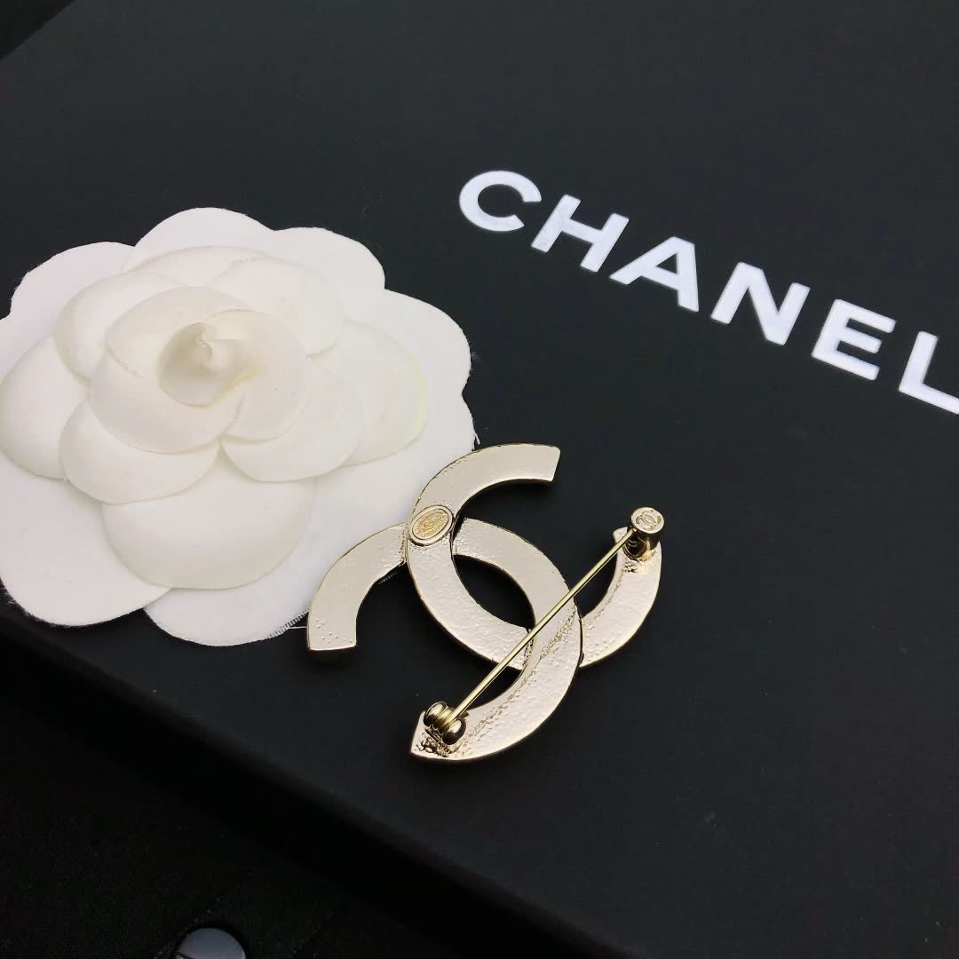 Chanel CC Brooch