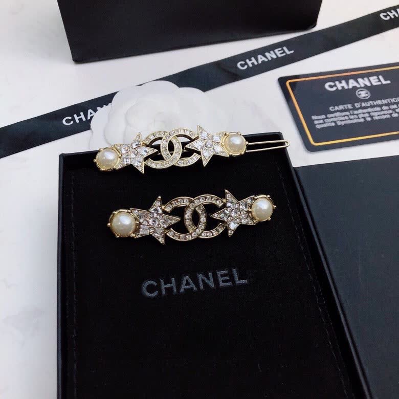 Chanel Brooch - Star and Pearl Design