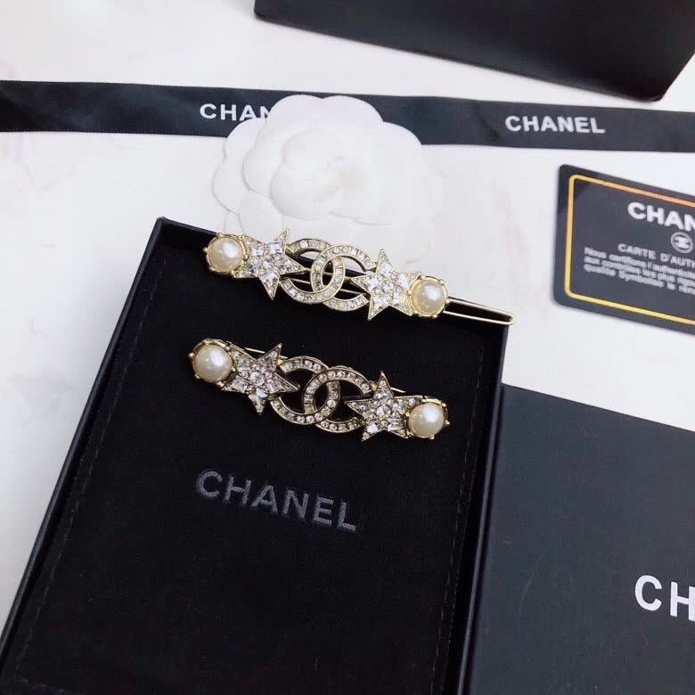 Chanel Brooch - Star and Pearl Design