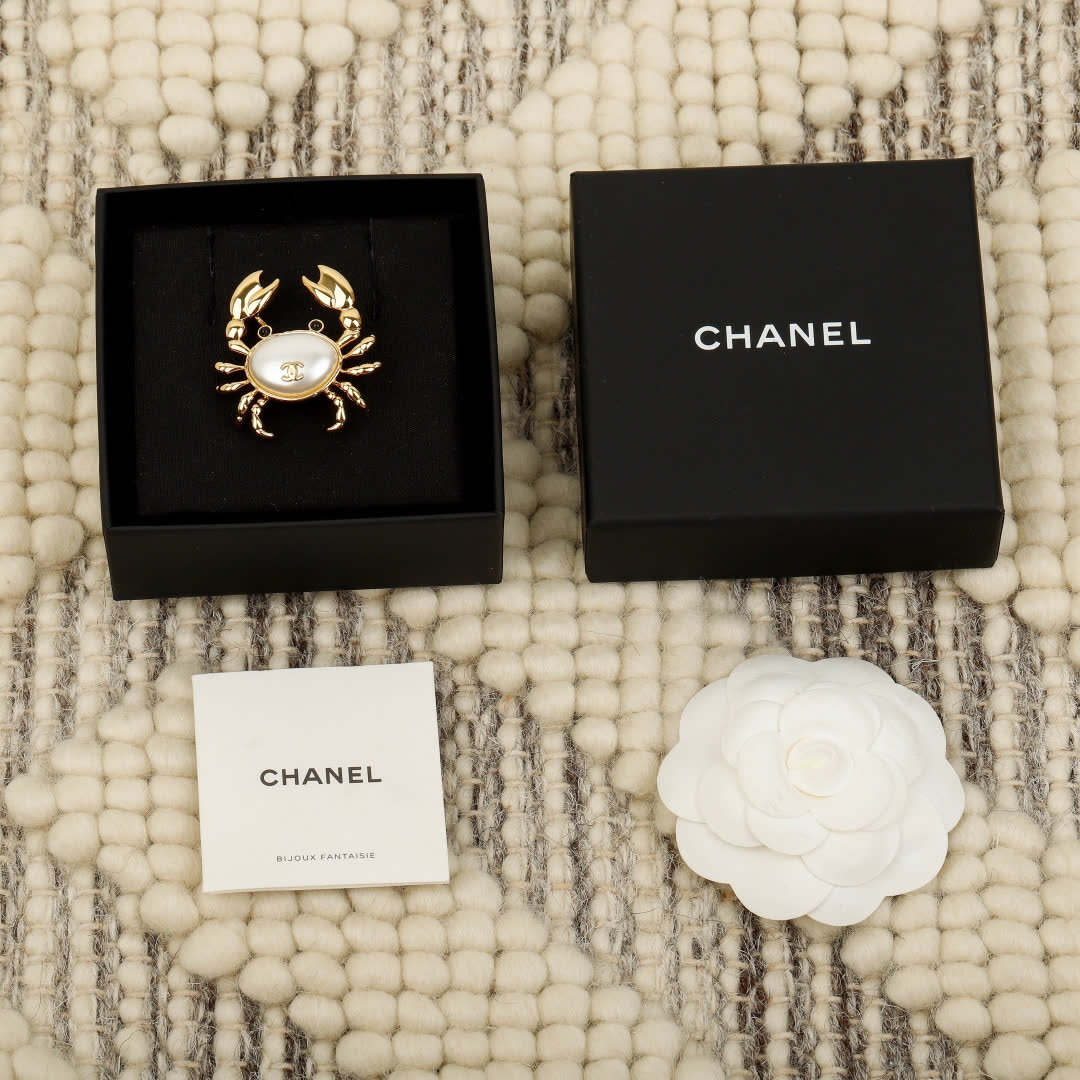 Chanel Crab Brooch