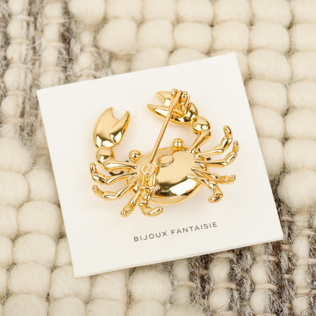 Chanel Crab Brooch