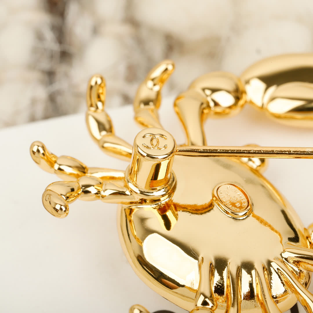 Chanel Crab Brooch