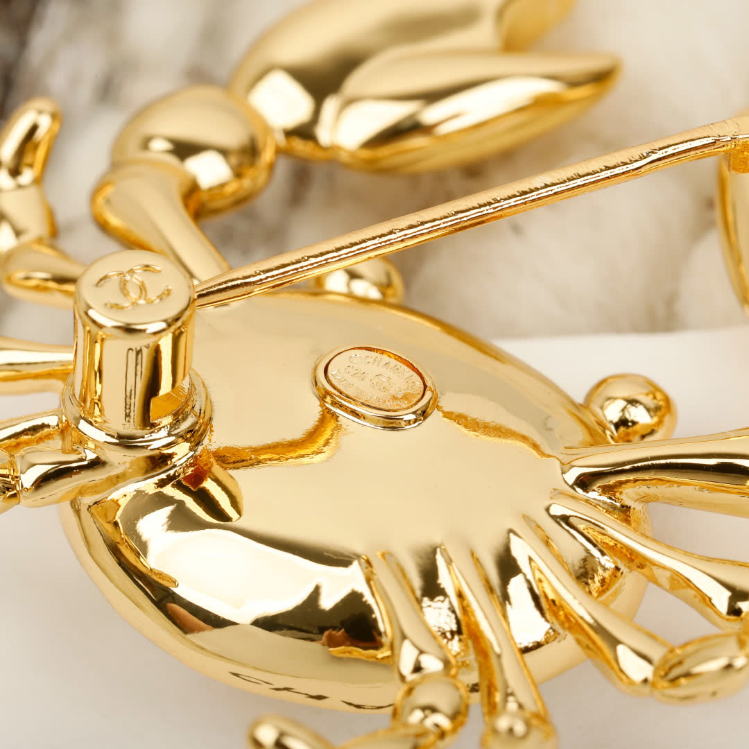 Chanel Crab Brooch