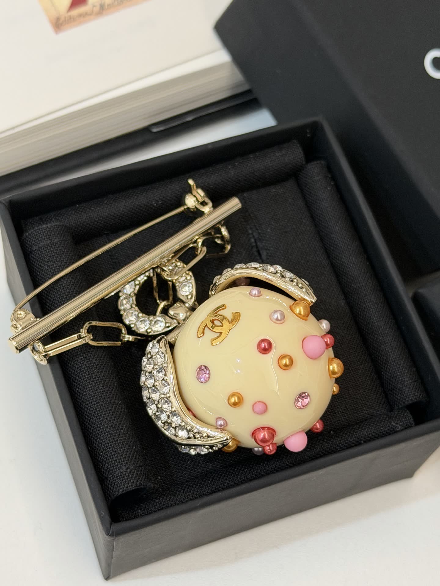 Chanel Moon Brooch Chanel Moon Brooch
