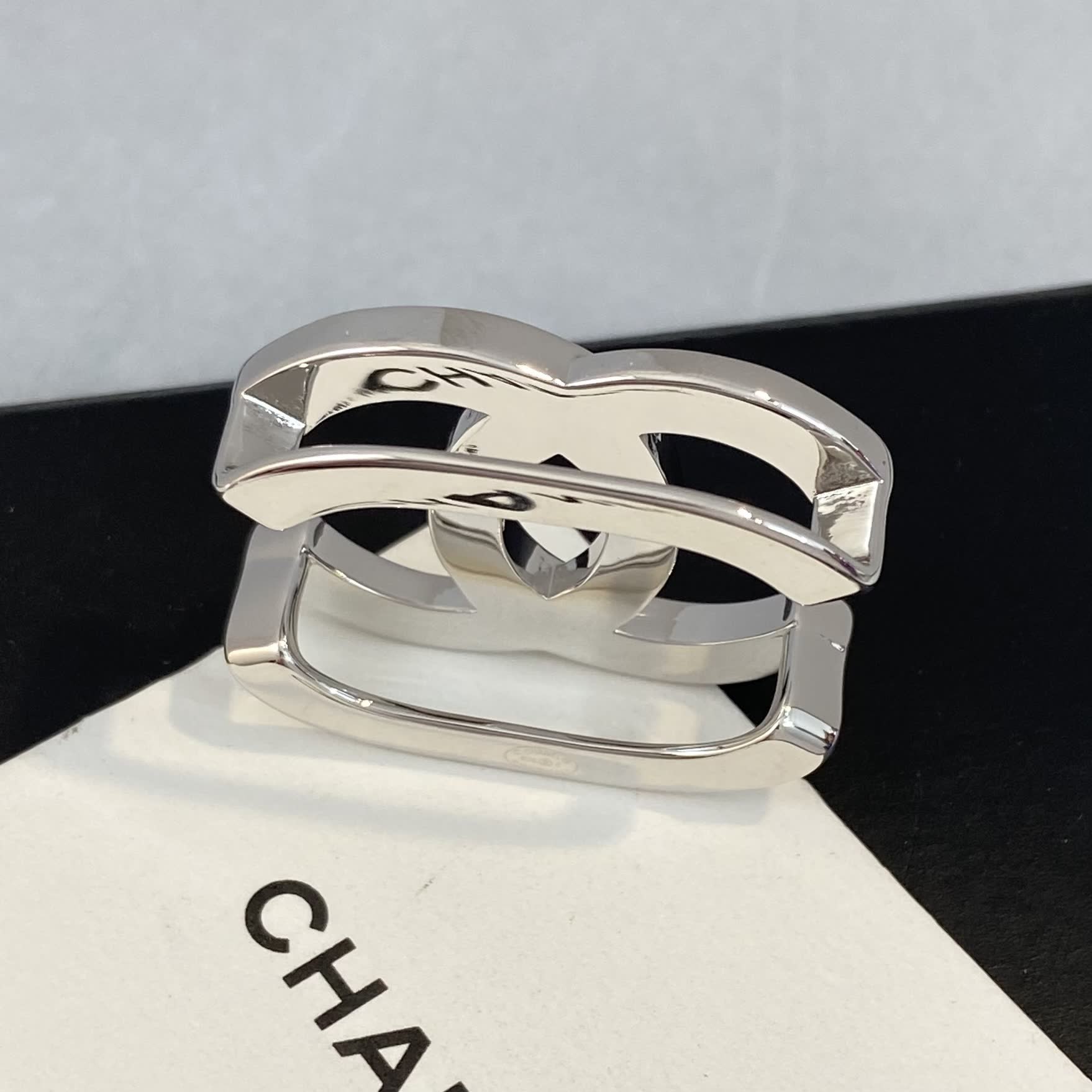 Chanel CC Logo Brooch