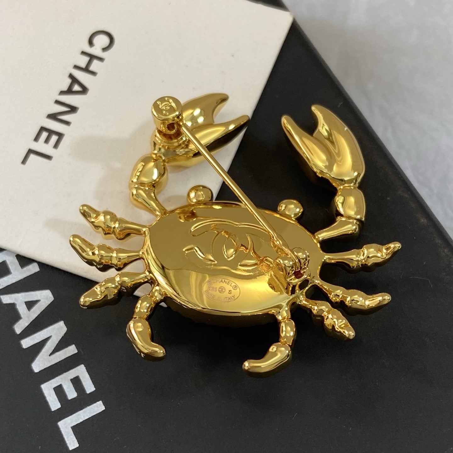 Chanel Crab Brooch