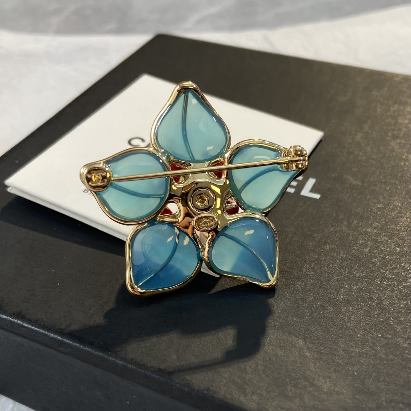 Chanel Camellia Brooch Set
