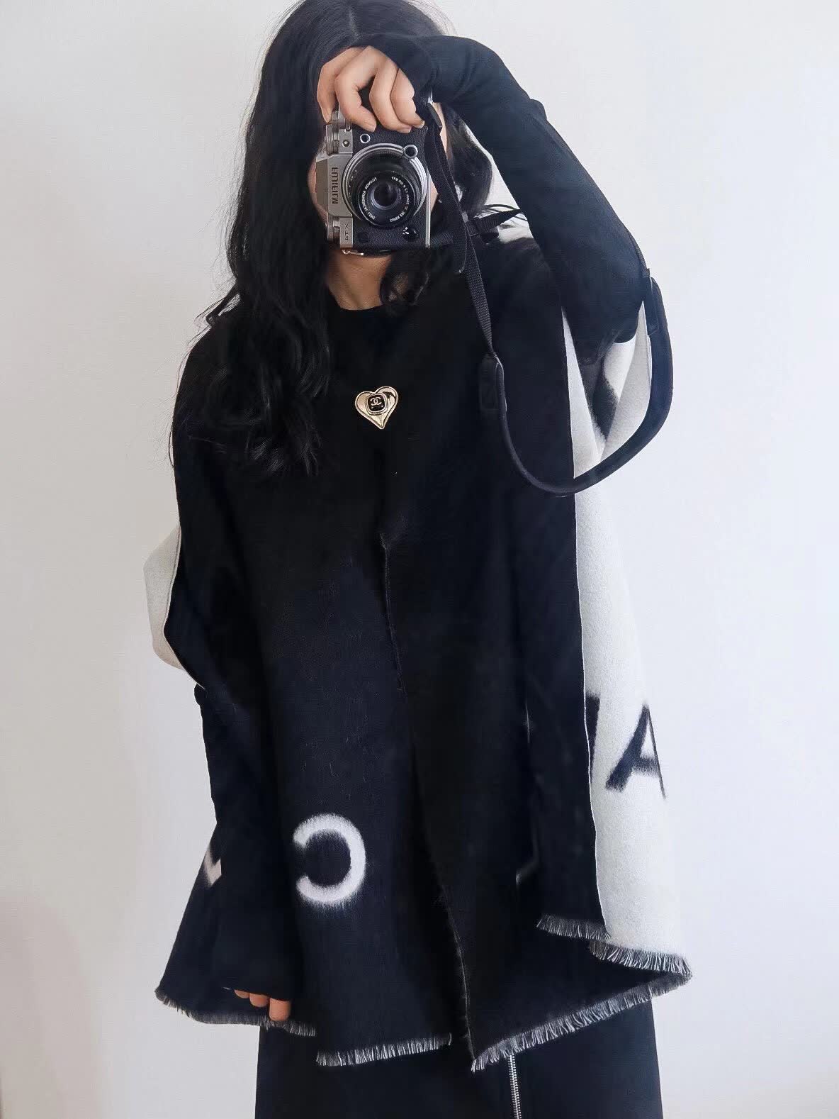 Chanel Heart Brooch