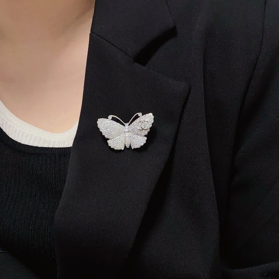 Chanel Butterfly Brooch