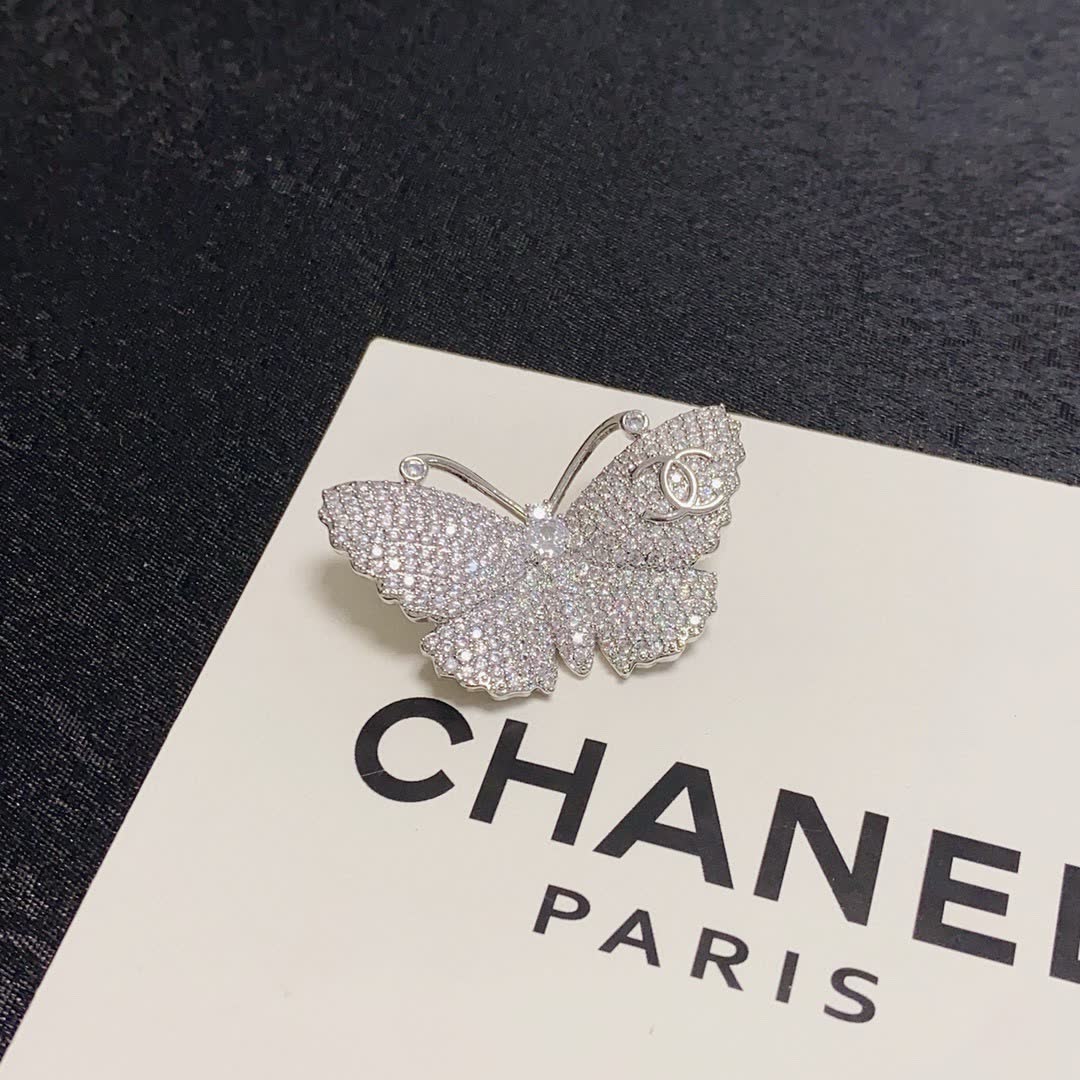 Chanel Butterfly Brooch