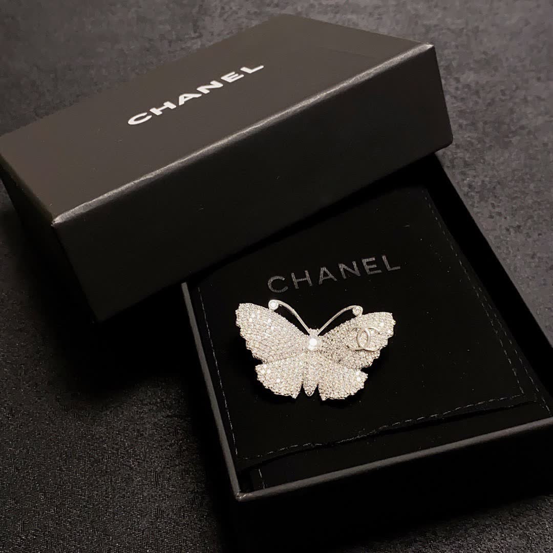 Chanel Butterfly Brooch