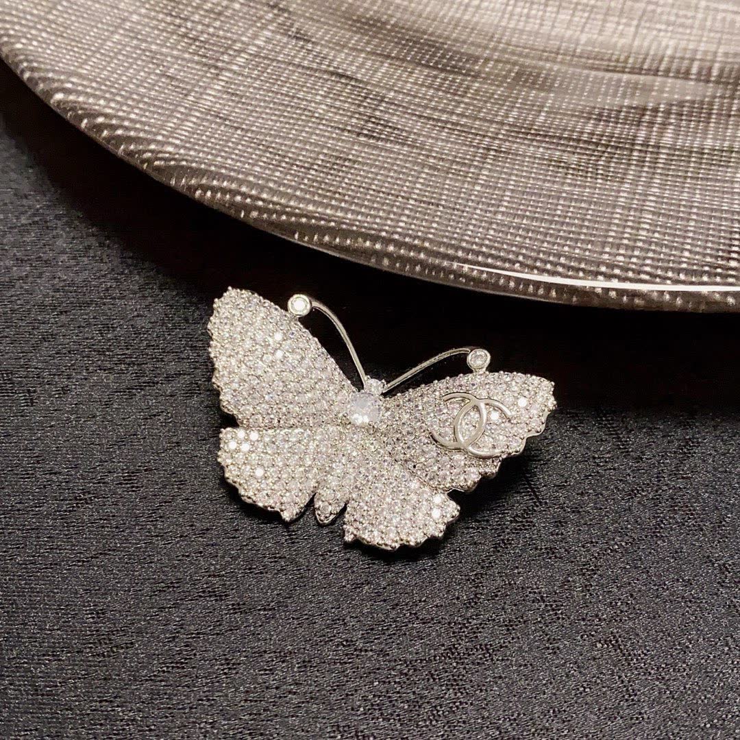 Chanel Butterfly Brooch