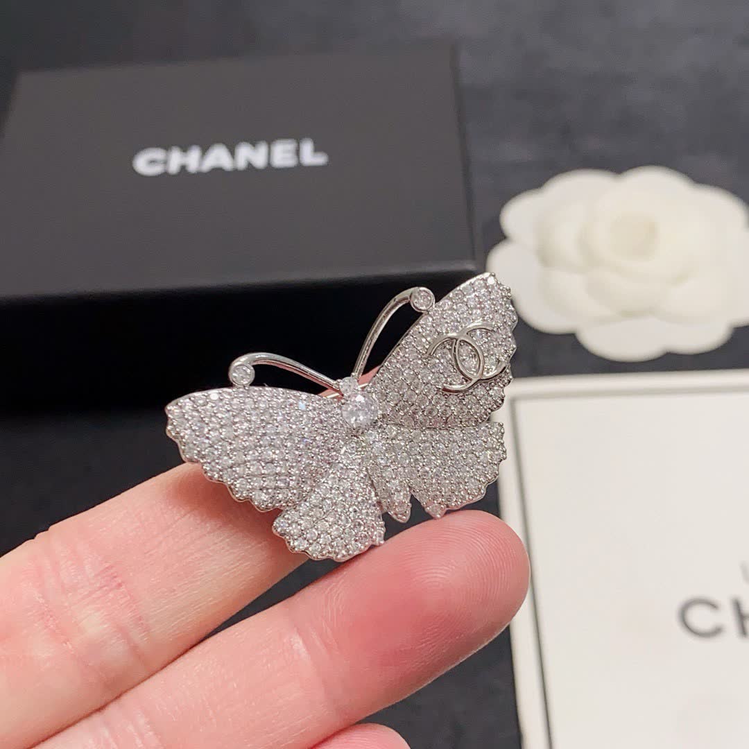 Chanel Butterfly Brooch