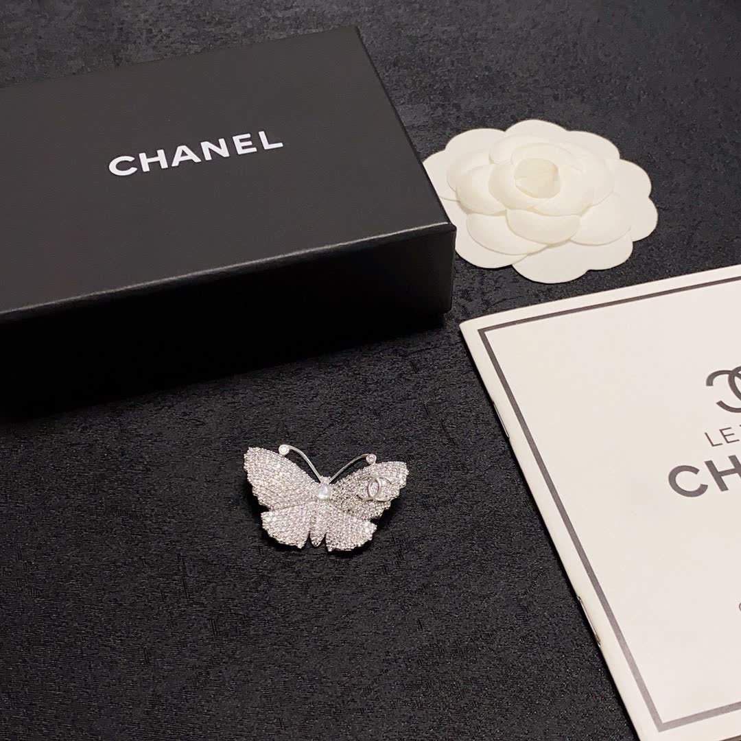 Chanel Butterfly Brooch