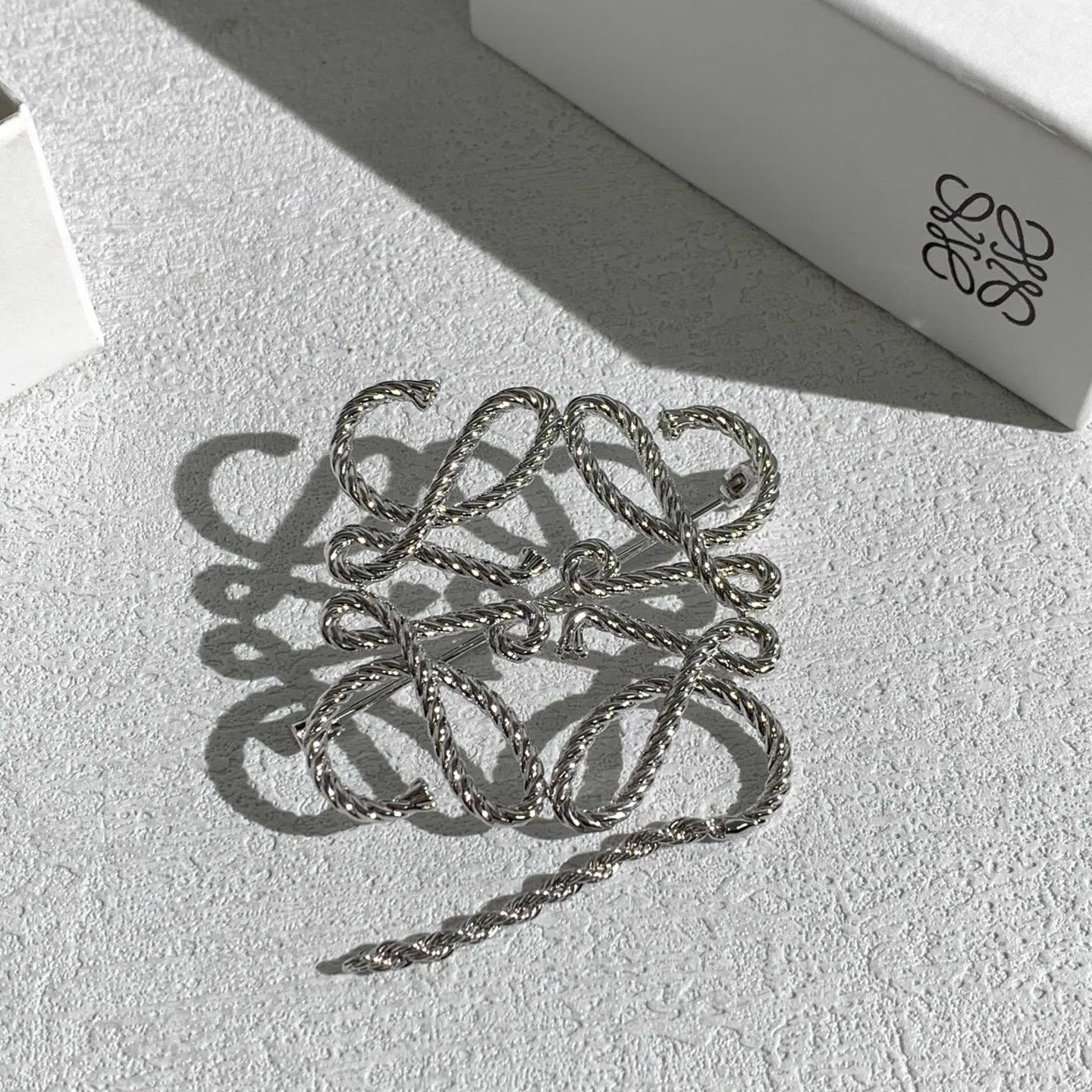 Dior Silver Brooch