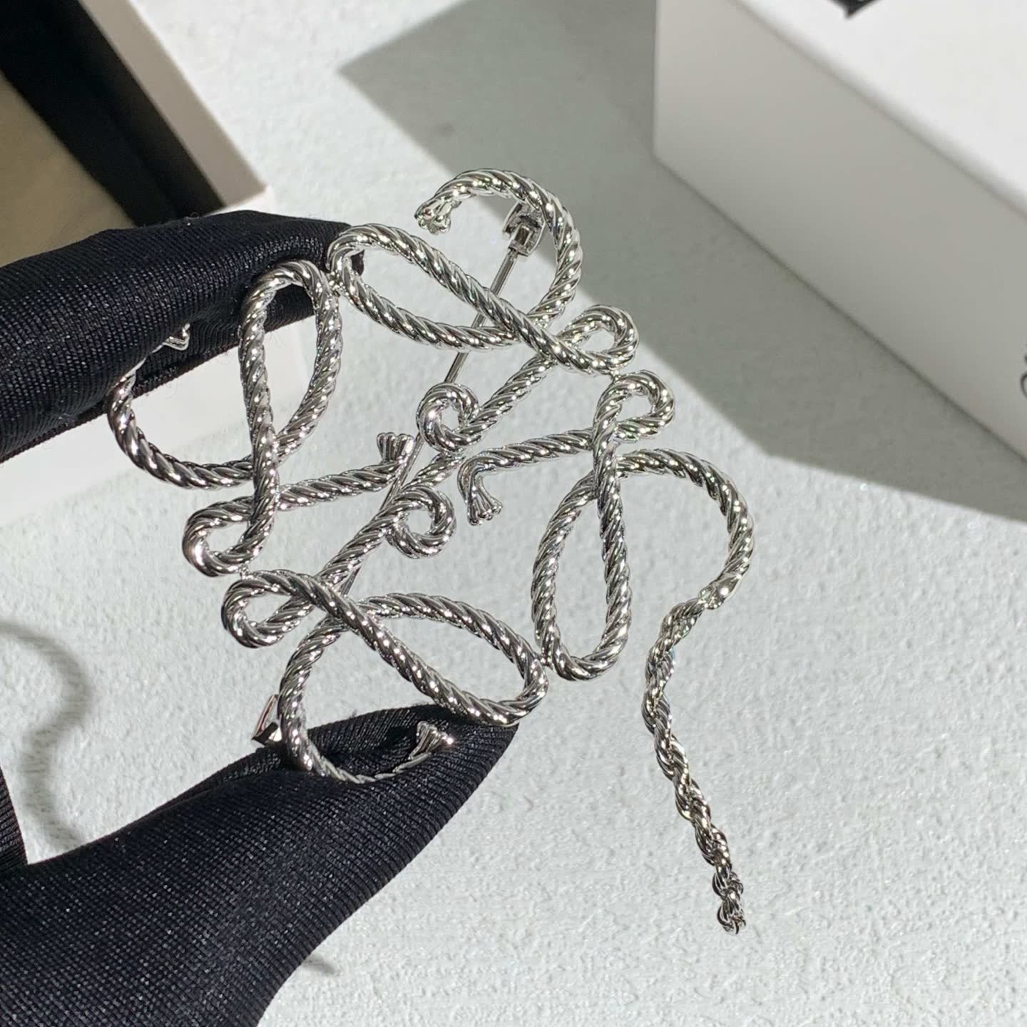 Dior Silver Brooch
