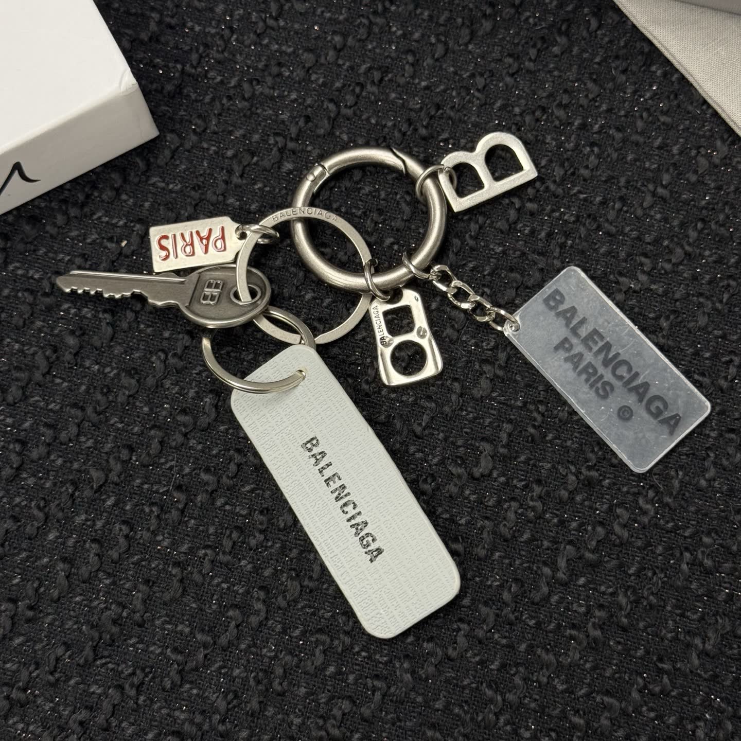 Balenciaga Paris Keychain