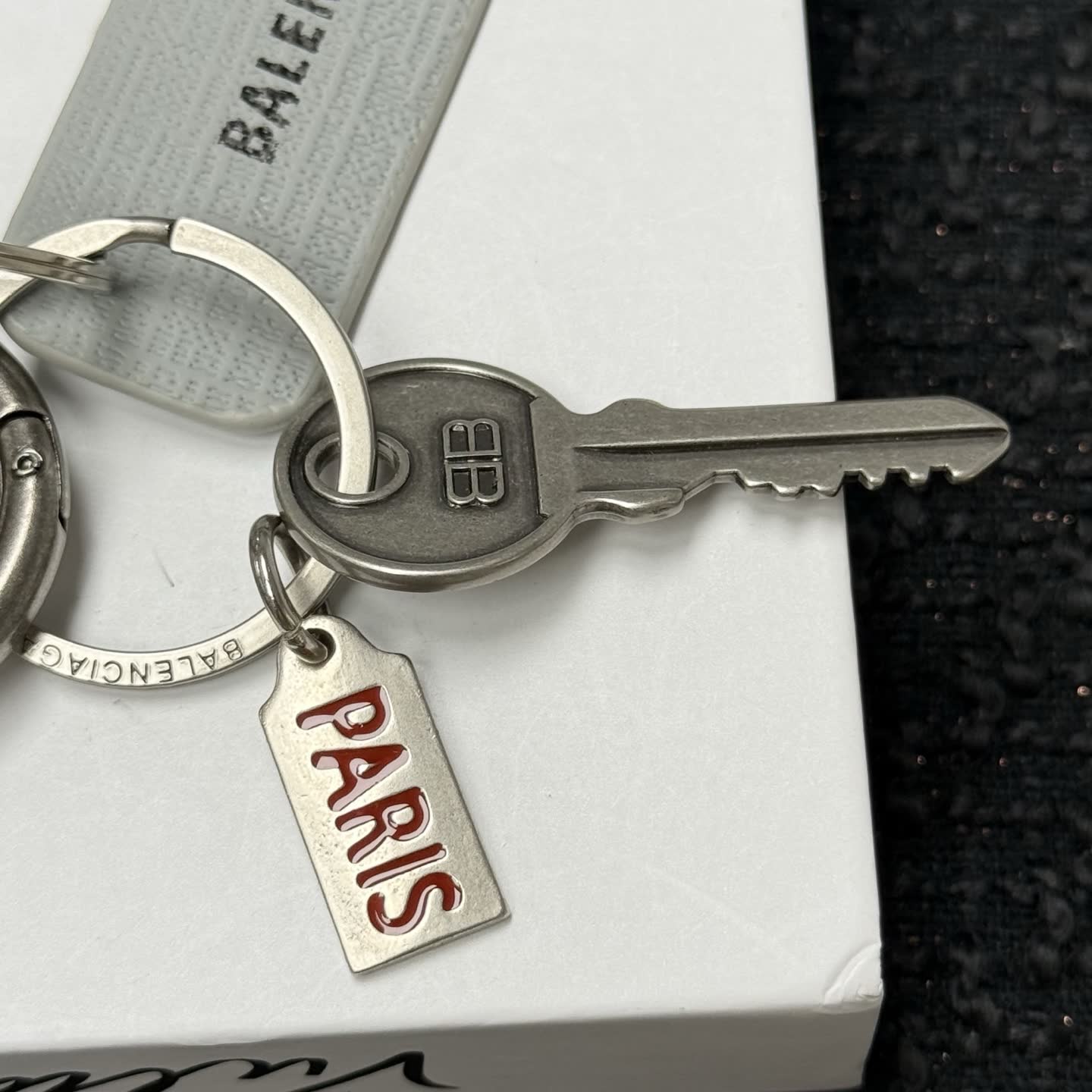 Balenciaga Paris Keychain