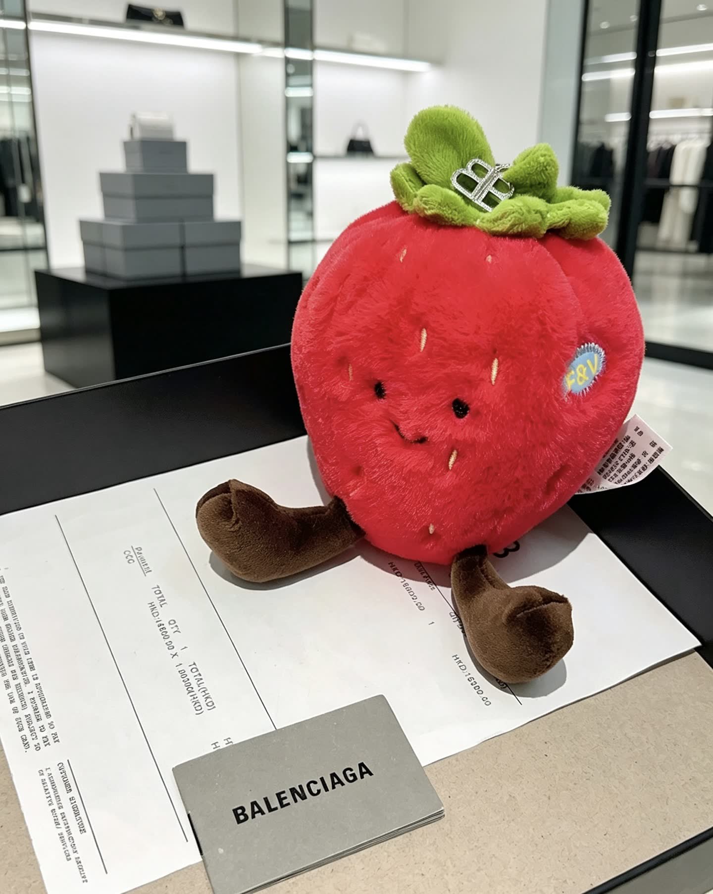 Balenciaga Strawberry Charm