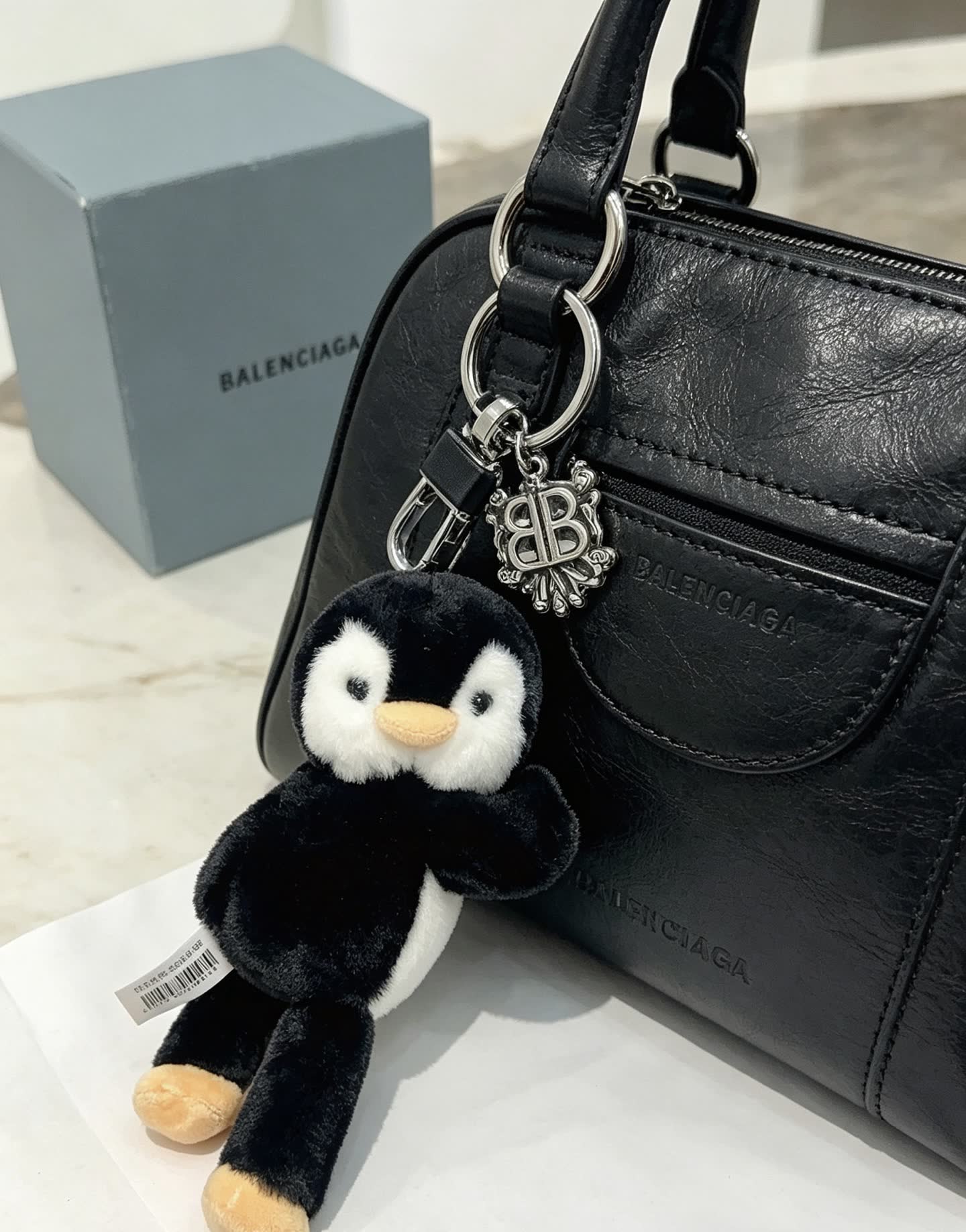 Balenciaga Penguin Keychain