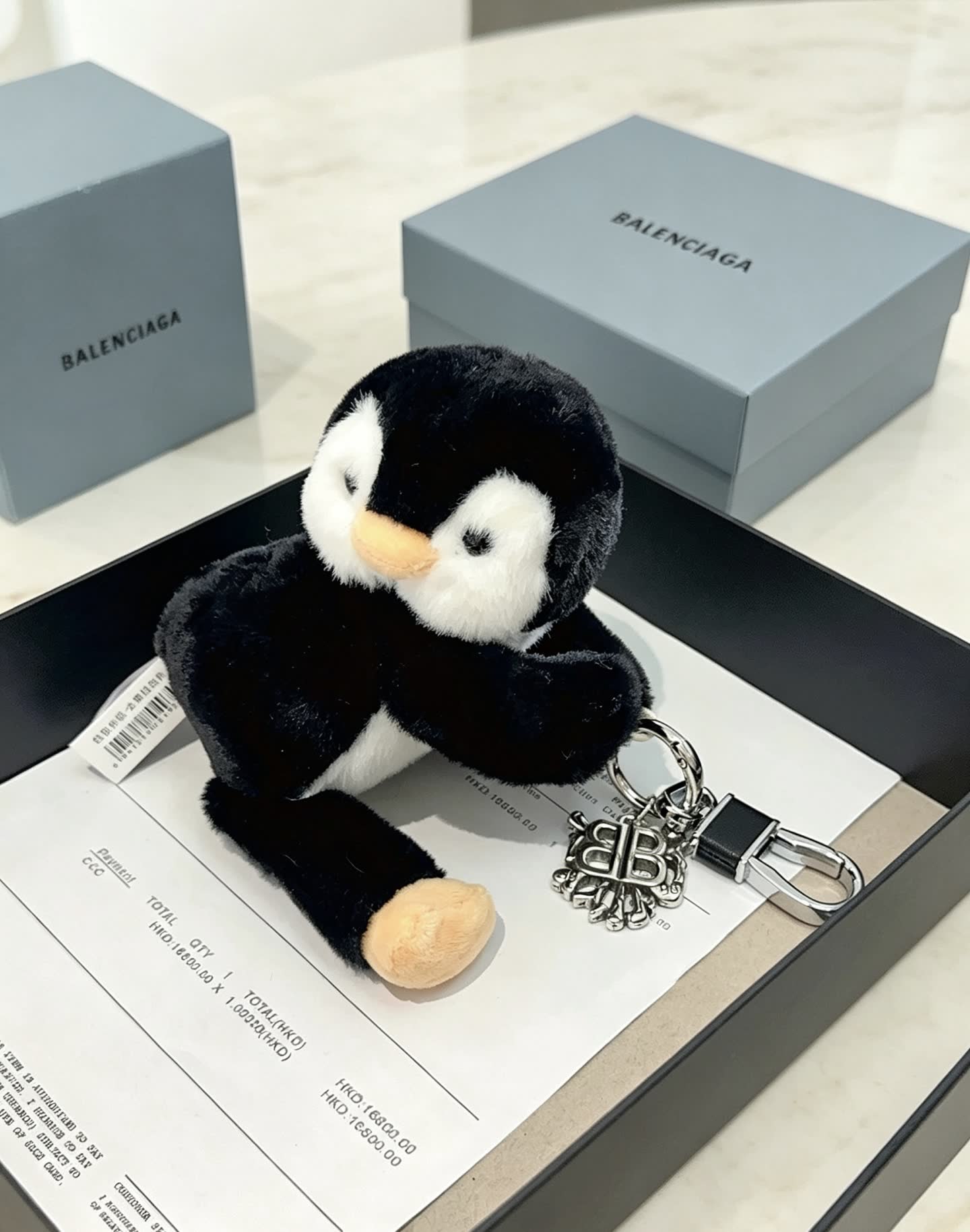 Balenciaga Penguin Keychain