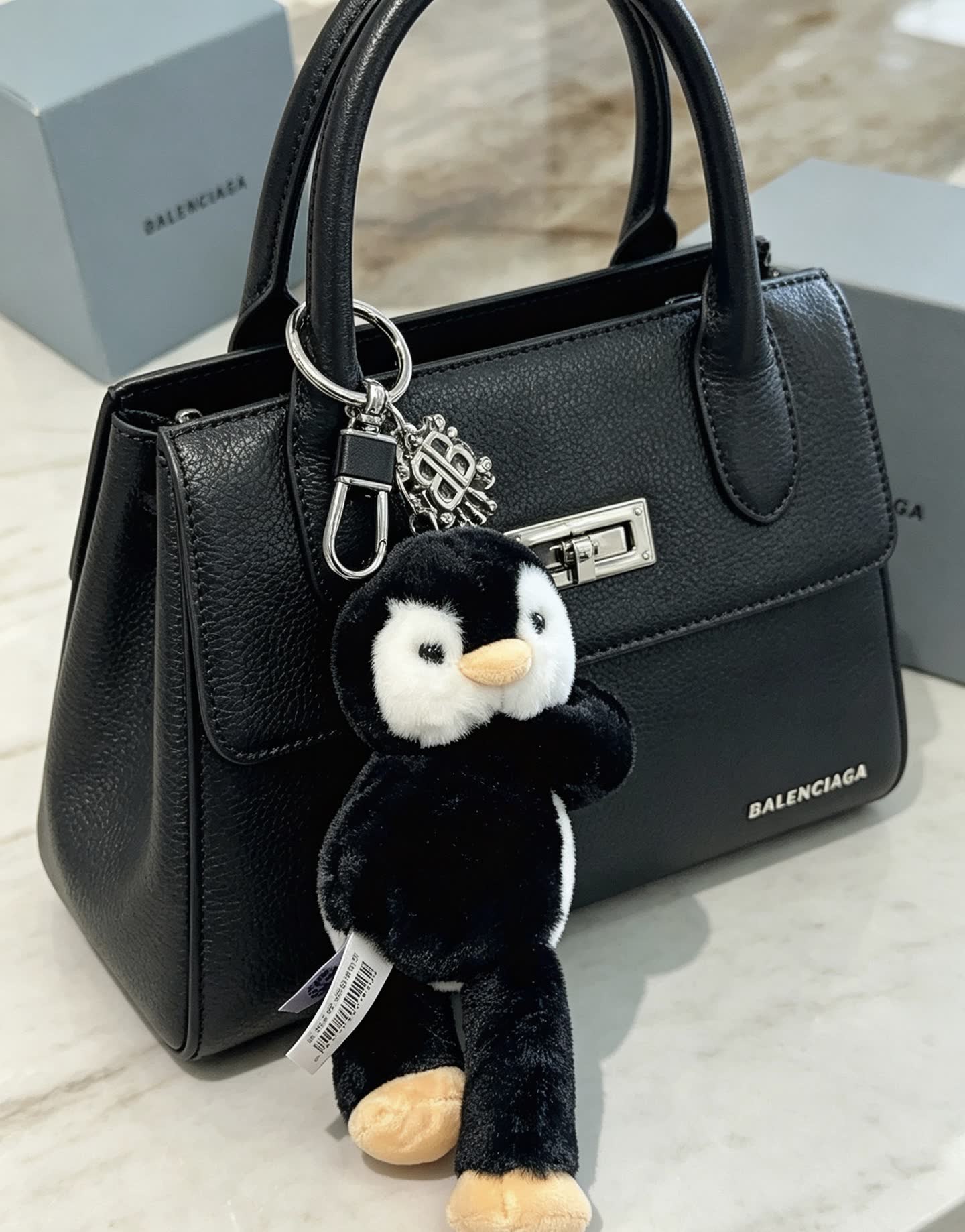 Balenciaga Penguin Keychain