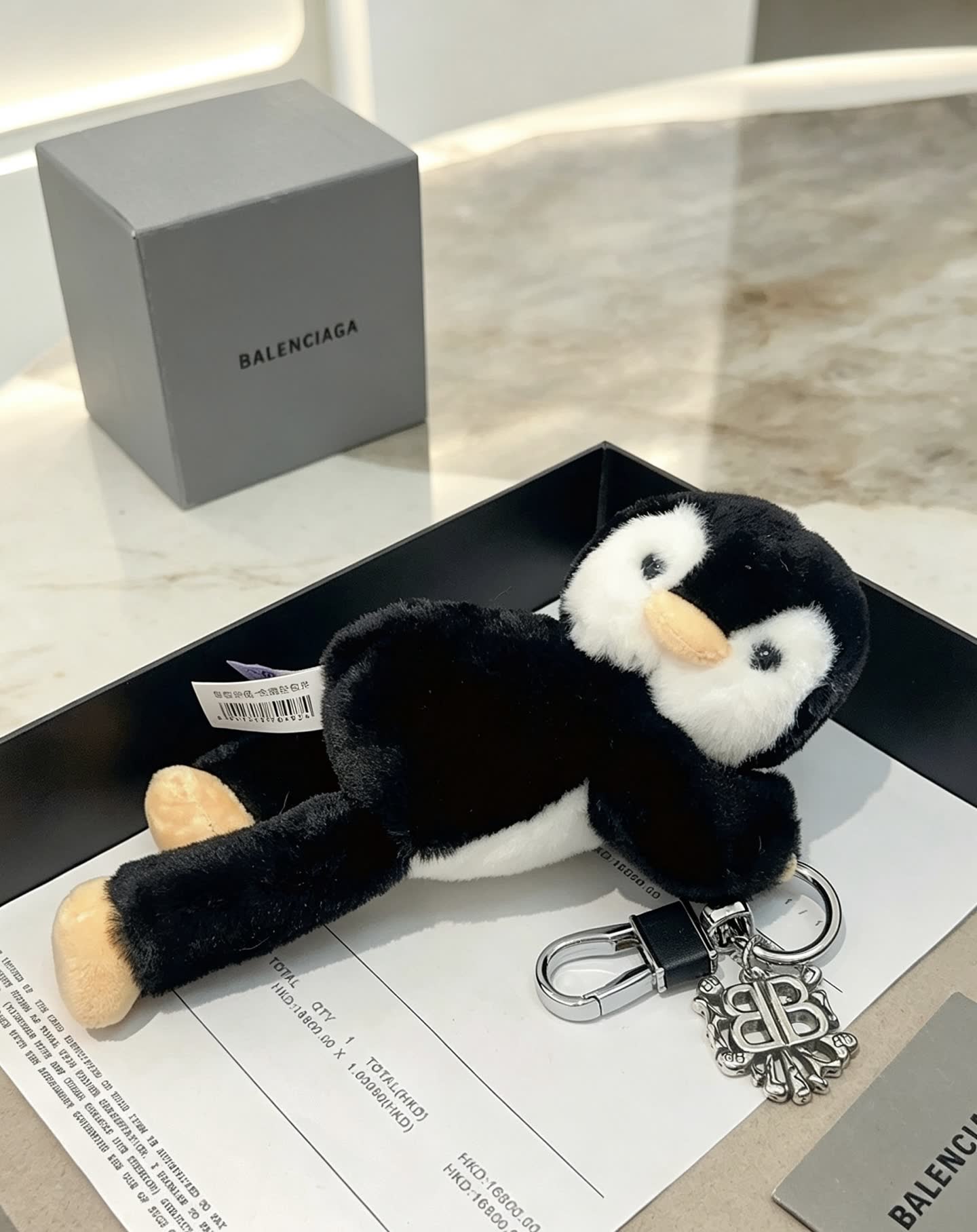 Balenciaga Penguin Keychain
